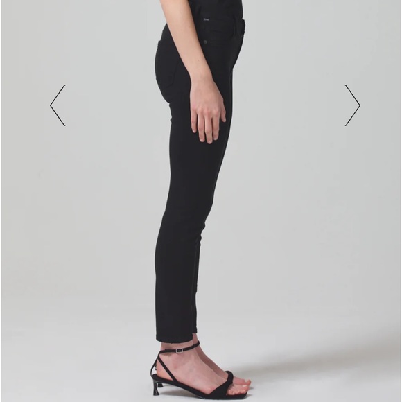 Citizens of Humanity - Rocket Midrise Skinny - Black - Size 29 - Picture 3 of 8
